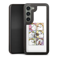 Snap Wallet Case schwarz