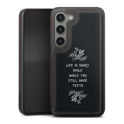 Snap Wallet Case schwarz