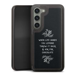 Snap Wallet Case schwarz