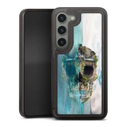 Snap Wallet Case schwarz