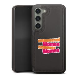 Snap Wallet Case schwarz