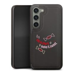 Snap Wallet Case schwarz