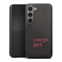 Snap Wallet Case schwarz