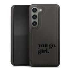 Snap Wallet Case schwarz