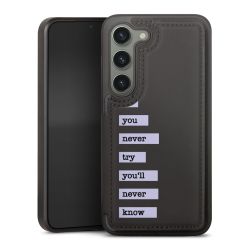 Snap Wallet Case schwarz