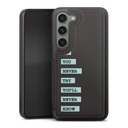 Snap Wallet Case schwarz