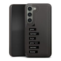 Snap Wallet Case schwarz