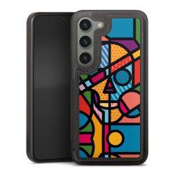 Snap Wallet Case schwarz