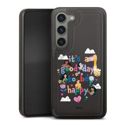 Snap Wallet Case schwarz