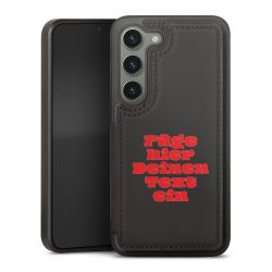 Snap Wallet Case schwarz