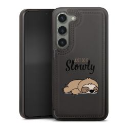 Snap Wallet Case schwarz