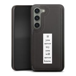 Snap Wallet Case schwarz