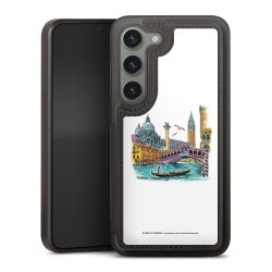 Snap Wallet Case schwarz