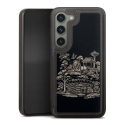 Snap Wallet Case schwarz