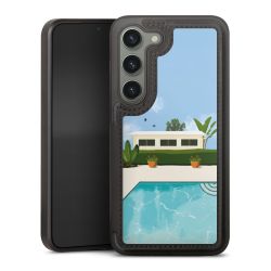 Snap Wallet Case schwarz