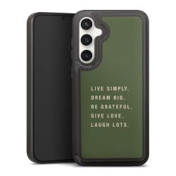 Snap Wallet Case schwarz