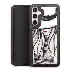 Snap Wallet Case schwarz