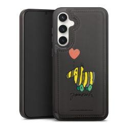 Snap Wallet Case schwarz