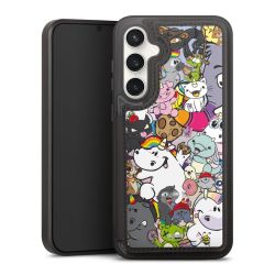 Snap Wallet Case schwarz