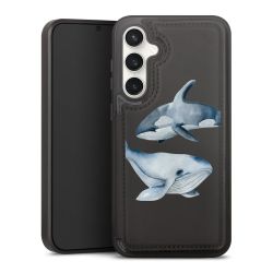 Snap Wallet Case schwarz