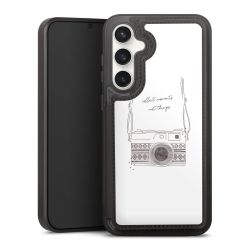 Snap Wallet Case schwarz