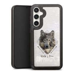 Snap Wallet Case schwarz