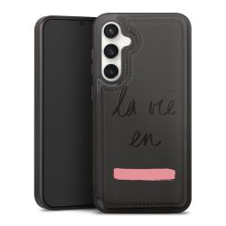 Snap Wallet Case schwarz