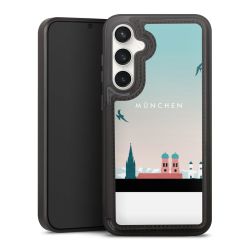 Snap Wallet Case schwarz