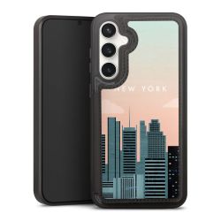 Snap Wallet Case schwarz