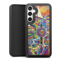 Snap Wallet Case schwarz