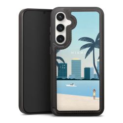 Snap Wallet Case schwarz