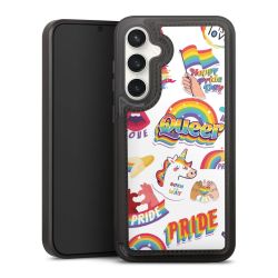 Snap Wallet Case schwarz