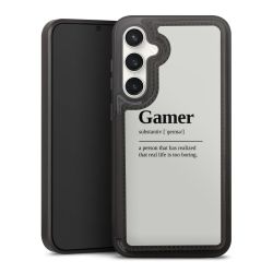 Snap Wallet Case schwarz