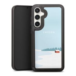 Snap Wallet Case schwarz