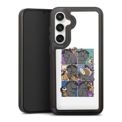 Snap Wallet Case schwarz