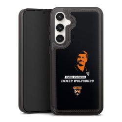 Snap Wallet Case schwarz