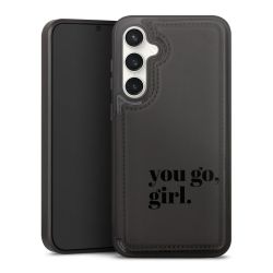 Snap Wallet Case schwarz