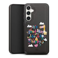 Snap Wallet Case schwarz