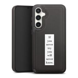 Snap Wallet Case schwarz