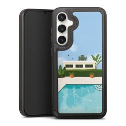 Snap Wallet Case schwarz