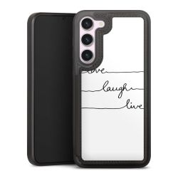 Snap Wallet Case schwarz