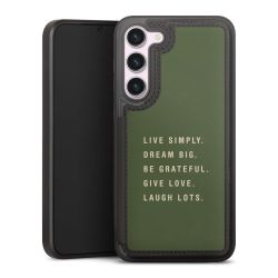 Snap Wallet Case schwarz