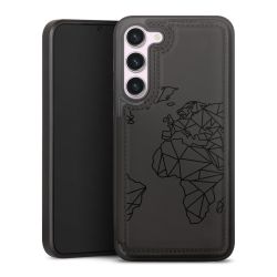 Snap Wallet Case schwarz