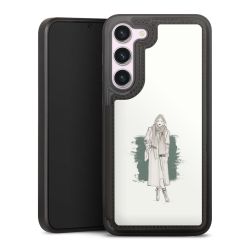 Snap Wallet Case schwarz