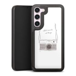 Snap Wallet Case schwarz