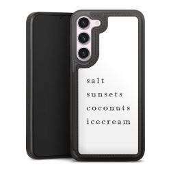 Snap Wallet Case schwarz