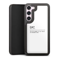 Snap Wallet Case schwarz