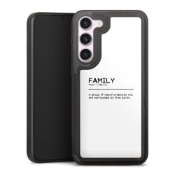 Snap Wallet Case schwarz