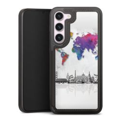 Snap Wallet Case schwarz