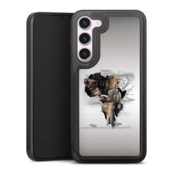 Snap Wallet Case schwarz